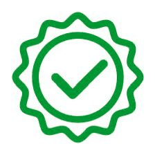 Verified certifications checkmark